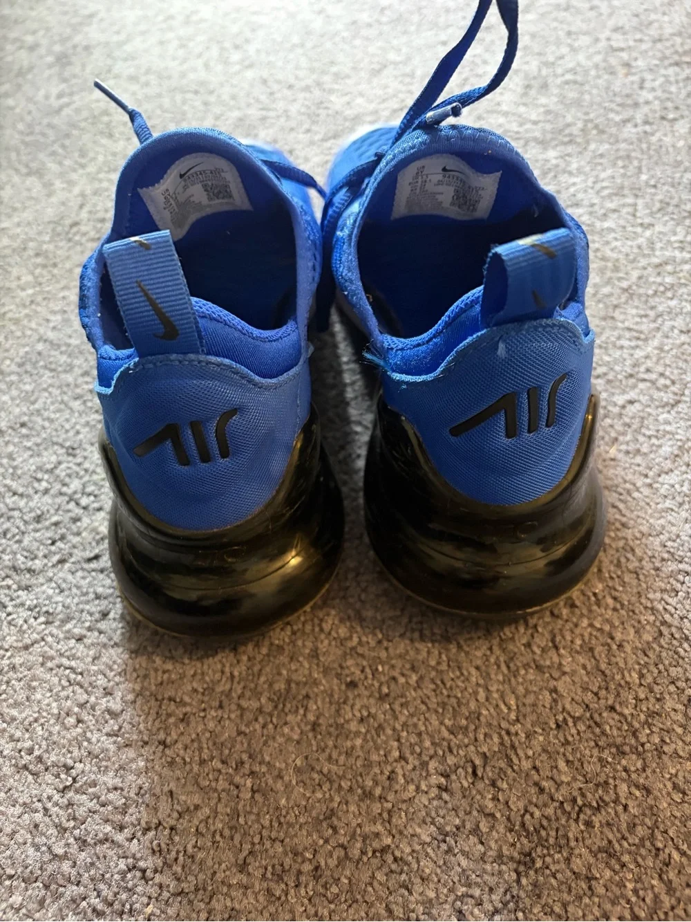 Nike Kids Blue Air270 Lightweight Sneakers